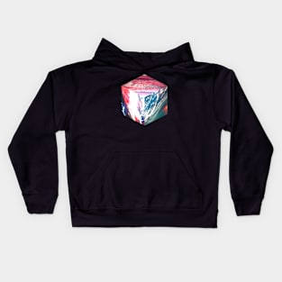 Texture Cube Kids Hoodie